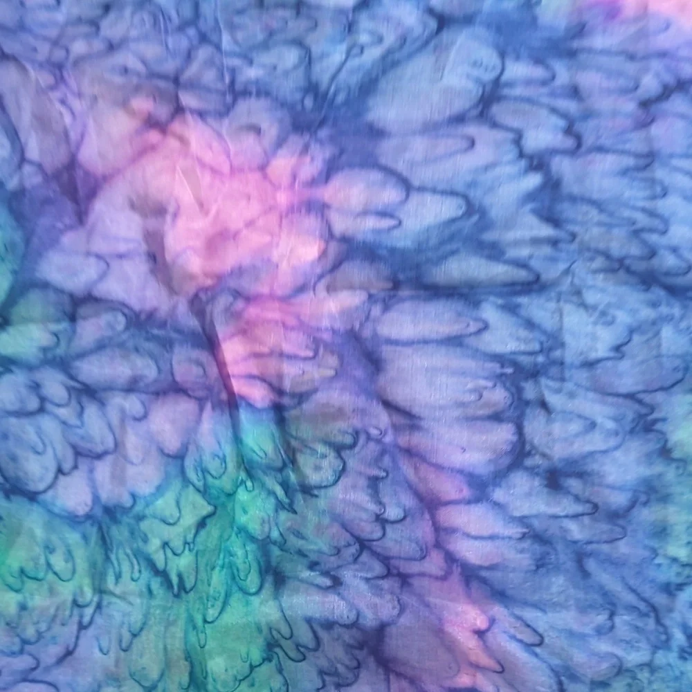 Silk scarf bundle square lightweight colorful